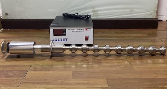 equipo ultrasónico del transductor del tubo 20khz del titanio de 70m m para la industria alimentaria