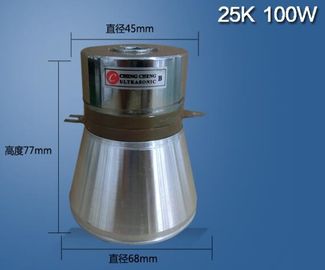Transductor de piezoultrasonido de limpieza de frecuencia de 25 Khz