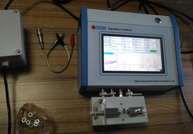 Prueba ultrasónica del analizador del instrumento de la impedancia de la frecuencia piezoeléctrica de la cerámica