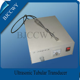 equipo tubular ultrasónico del transductor del acero inoxidable de 20khz 1100w/sistema ultrasónico para el tubo de limpieza