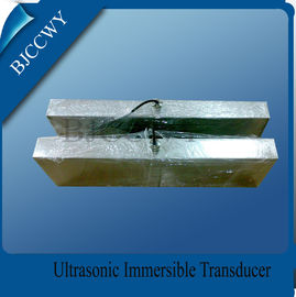 Transductor ultrasónico sumergible del acero inoxidable con la placa ultrasónica de la vibración