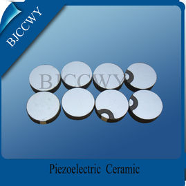 De cerámica piezoeléctrico de los discos PZT 4 de cerámica piezoeléctricos de la media luna para el limpiador del ultrasonido