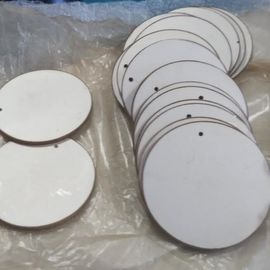 Placa de cerámica piezoeléctrica redonda estándar del CE para el sensor ultrasónico de la vibración