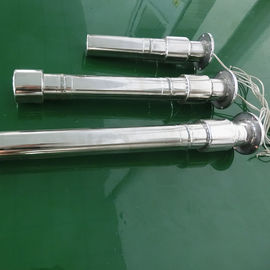 Material tubular ultrasónico sumergible del acero inoxidable del transductor para el tratamiento líquido