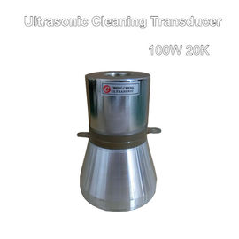 Transductor ultrasónico piezoeléctrico 100W 20K de la máquina industrial de la limpieza