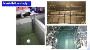 Generador ultrasónico del tratamiento líquido y material del acero inoxidable del transductor