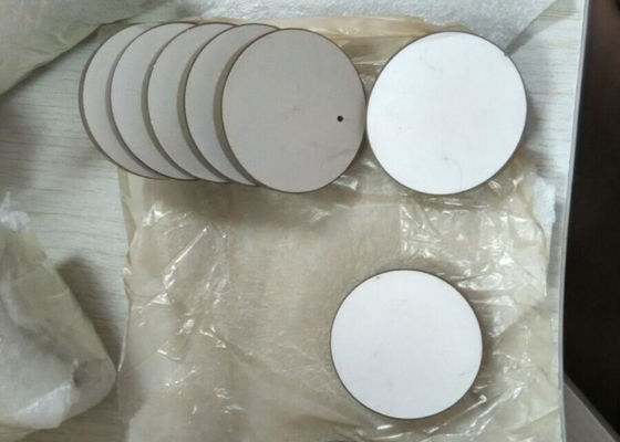 Placa de cerámica piezoeléctrica P4 P5 o P8 de la forma redonda