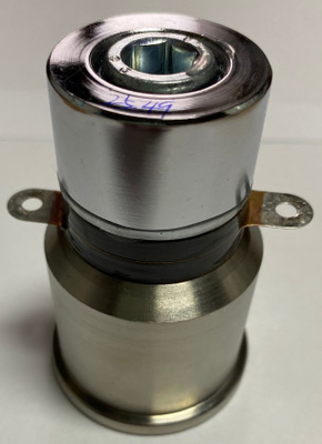 Transductor ultrasónico piezoeléctrico modificado para requisitos particulares de la vibración del titanio 50w 28khz