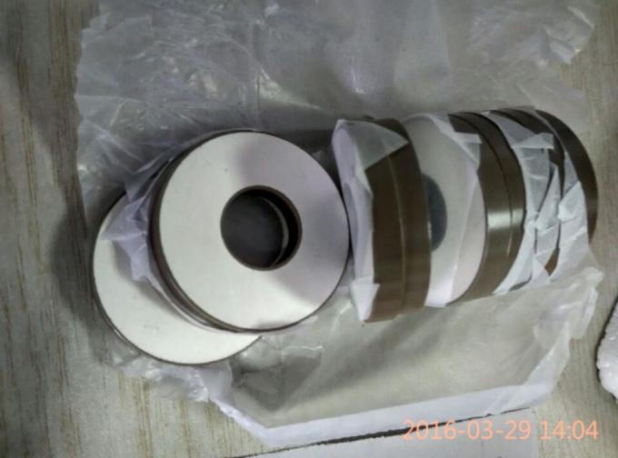Eficacia alta de cerámica piezoeléctrica de la forma redonda de los discos del anillo de Tubuler