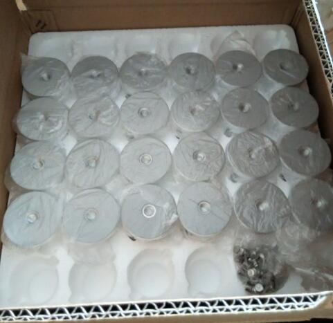 60W frecuencia ultrasónica piezoeléctrica 25k/50k/80k/120k del transductor cuatro