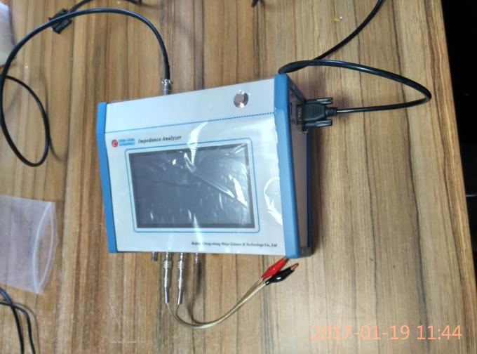 Frecuencia de prueba de la pantalla táctil del analizador ultrasónico portátil de la impedancia