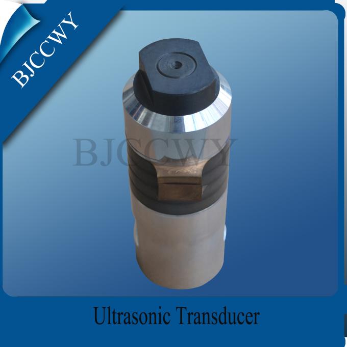 Soldadora plástica del transductor ultrasónico industrial multi de la frecuencia que hace juego con el cuerno