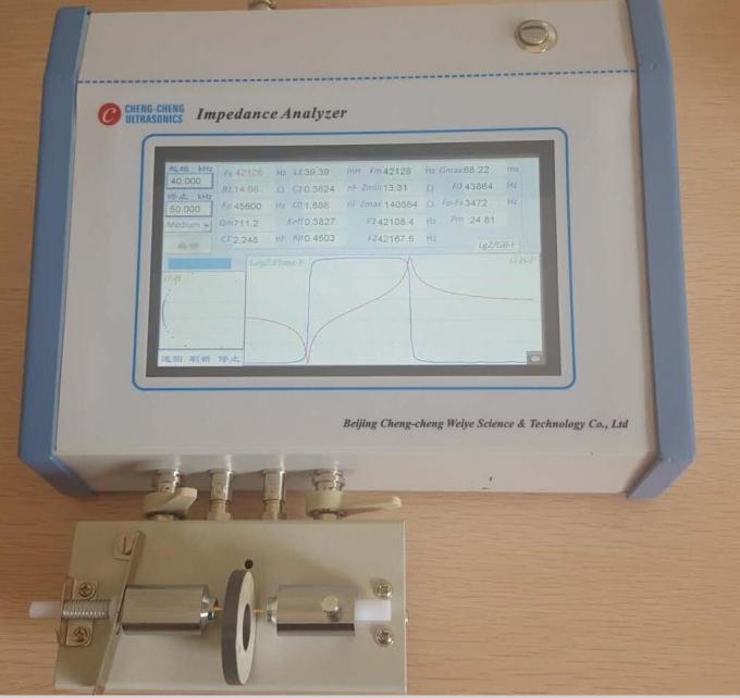 Analizador piezoeléctrico de prueba de la impedancia de la cerámica/analizador ultrasónico de la impedancia de la precisión