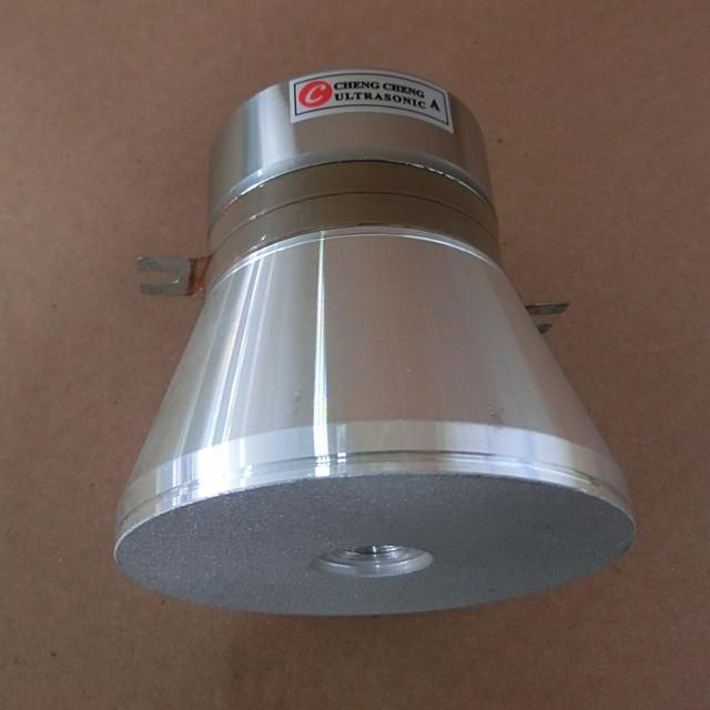Aprobación de cerámica del CE del transductor 100W 28K de la limpieza ultrasónica del poder más elevado