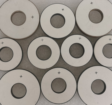 El sensor ultrasónico Piezoceramic Ring Plate P8 P4 modificó para requisitos particulares