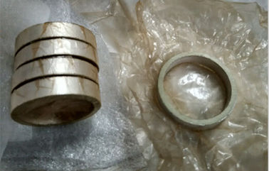 Discos de cerámica piezoeléctricos Pzt5 de Tubuler internos y grueso de plata externo de la superficie 7m m