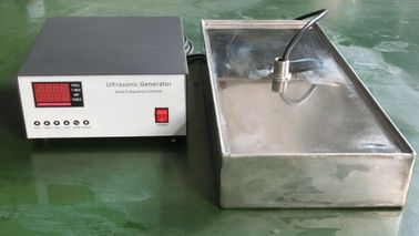 Transductores de pocas calorías de la limpieza ultrasónica con la caja metálica de acero inoxidable 316L