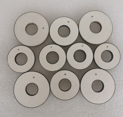 Peso ligero de cerámica piezoeléctrico de la placa de Ring Shape P4