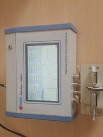 Equipo del analizador de la impedancia del ultrasonido de la pantalla táctil para probar de cerámica y el transductor