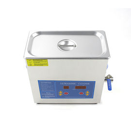 Máquina 6L de la limpieza ultrasónica calentada con el limpiador de vidrios de reloj de la joyería del contador de tiempo de Digitaces