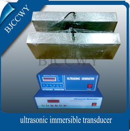 Transductor ultrasónico sumergible inoxidable 650x450x100m m del acero 2000W