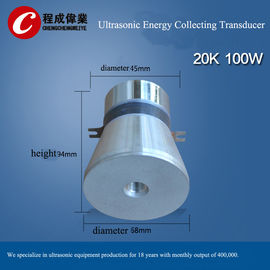 100 W transductor de 20 kilociclos, resistencia térmica piezoeléctrica del ultrasonido del transductor