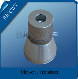 Transductor de cerámica piezoeléctrico de la limpieza ultrasónica, transductor ultrasónico de 25 kilociclos