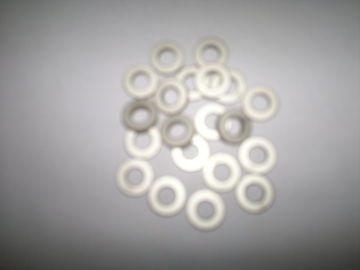 25/10/4 anillo de alta calidad pzt8 de cerámica piezoeléctrico para la máquina y el transductor médicos de la soldadura