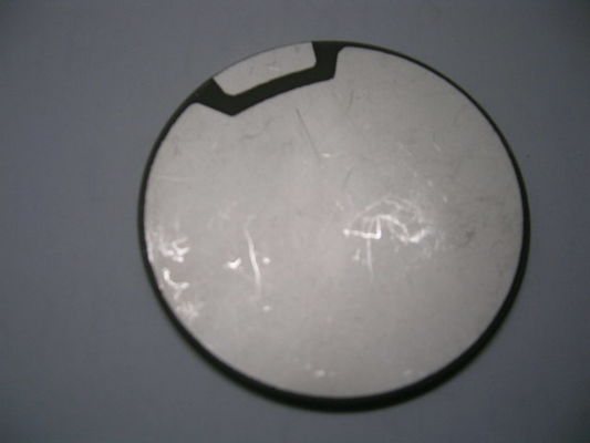 Positivo y negativa de cerámica piezoeléctricos de la placa del ODM en el mismo lado