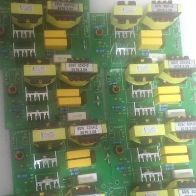 Tablero más limpio ultrasónico del poder del circuito 80KHz 100W