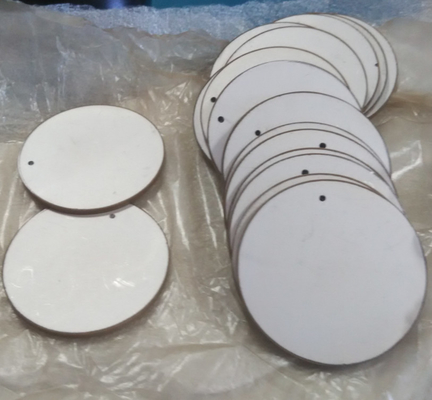 Ronda o placa de cerámica piezoeléctrica P8 o P4 de Ring Shape 240pf