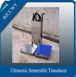 Transductor ultrasónico sumergible de encargo en campo de la limpieza ultrasónica