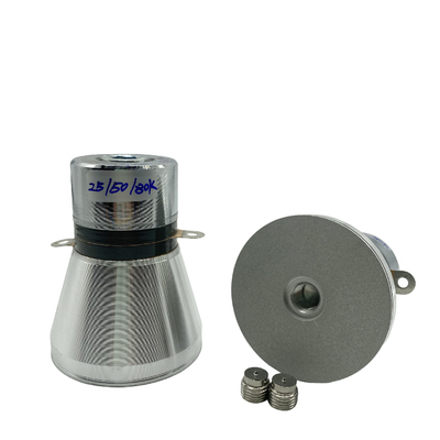 limpieza ultrasónica del transductor de la frecuencia multi de 25khz 50khz 80khz